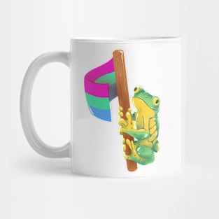 Frog Says Polysexual Rights! Mug